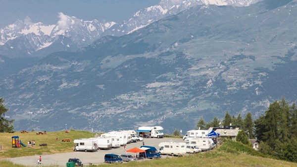 Punto sosta camper - Chalet des Alpes