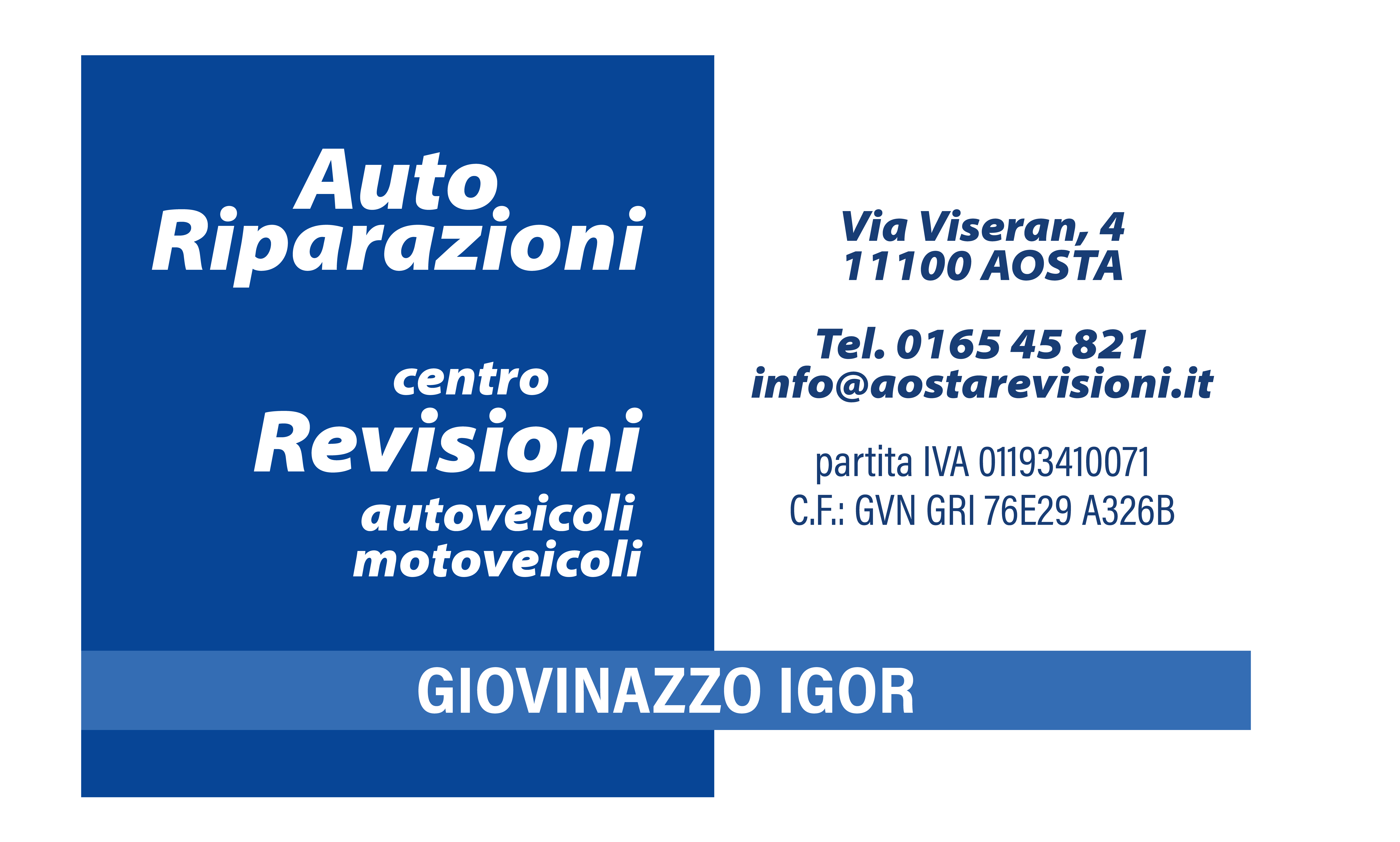 Aosta Revisioni e Riparazioni